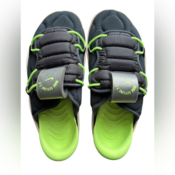 Nike Offline 3.0 Mule 'Black Ghost Green' size10. - Picture 5 of 9